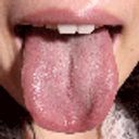 【超マニアック 舌フェチ動画】白石陽菜ちゃんの舌・ベロや唾液を超接写で観察しました