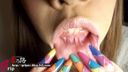【戀舌癖戀牙癖視頻】黑嘎舌、牙齒、牙齦觀察-超厚亞克力板舔