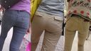 Wives who wrap their beautiful buttocks in panties and short girdles and expose the line ...