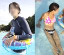 Beautiful moms who emphasize their slender and beautiful bodies with small bikinis ...