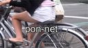 (Geki Mini Ver) 【Pursuit】Deni Mini girl who was seen on a bicycle (10) Charinko