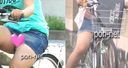 【追逐】丹妮迷你女孩（5）（6）（7）（8）在自行車上看到的安排