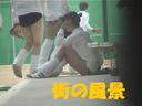 **Personal photography ≪ wind≫ girls' school physical education scene (2)