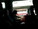 ※海外　【個人撮影】　バスの中でシコる男　①