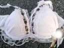 [Mischief] The cute pink C cup bra that the juniors of the circle wore at the summer training camp ...