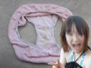 [Mischief] The panties that a bright and cute classmate wore when he went to the sea had a dirty crotch ...