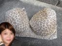 [Mischief] The sober dispatch clerk of the company was wearing a surprisingly large breasts bra with a leopard pattern ...