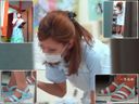 【남자의 꿈 시리즈】진찰실의 틈새에서 귀여운 간호사를 줌으로 들여다 본다