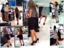 If you walk on the brand cosmetics floor, gals, OLs, and neat and clean beautiful legs are repeated!