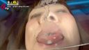 Married woman Ami's mouth opening and saliva licking appreciation