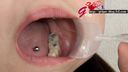 I observed the silver teeth and throat dick in the mouth of tongue-pierced S Kana Amano.