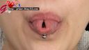 【戀舌癖】舌頭穿孔天野加奈的 velo 技術的超特寫