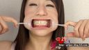 We observed the ripe oral cavity (teeth and throat dick) of the beautiful mature woman Ryoko Asamiya close-up.