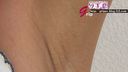 【Armpit fetish】Super close-up under Sumire's armpits & self-licking of armpits soaked in armpits