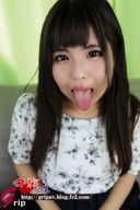Nagisa Konno's saliva scraping with a mouth opening and oral fingering & breast and blame