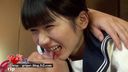 Biting fetish school girl Yu Nozomi bites M man's face biting kiss & nipple biting licking