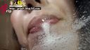 【Saliva fetish tongue fetish】Amateur orthodontic daughter Ryoko's spit-bello super close-up viewing