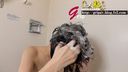 【Black Hair Messy Hair Washing Fetish】Shito Waka washes hair after messy play
