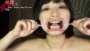 【Oral fetish】Close-up appreciation of Natsuki's silver-toothed ippai oral cavity with a mouth aperture