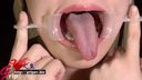 63mm Long Tongue / Kotaka Riho's Long Tongue Close Up Appreciation & Finger & Extra Thick Blow