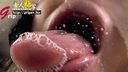 College girl Kanami's face beautiful & lens licking