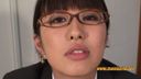 [Original work Full HD] Kissing face mania Yuu-chan vulgar kissing face and licking face in a suit! compilation