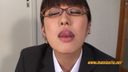 [Original work Full HD] Kissing face mania Yuu-chan vulgar kissing face and licking face in a suit! compilation
