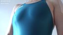 [原創作品全高清] 競技泳裝森曼尼斯！ 田中的身體穿著ASICS藍色競技泳衣！ 彙編