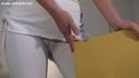 [Full HD] Challenge angular masturbation using a Yuu-chan board wearing JPS clothed crotch white spats!