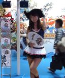 2014年東京電玩展，競選女孩的美腿和戀物癖視頻（全高清品質）vol.1