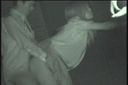 [Infrared night vision camera hidden camera] If you roll up your skirt, you can have sex anytime! (2) Beautiful ass gal school girl