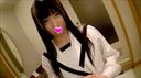 [Personal shooting] swallowing while being confused by the explosion in the mouth! Lori face cosplay loves black hair fair-skinned girl 〇 student!