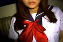 [個人拍攝]打敗抽搐的Saki Aitake女孩○學生任你擺布！ 現在是時候噴水和水手服了！ 續集