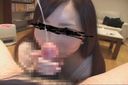 [Yu, 21 years old] A very cute amateur girl who enjoys sticky gaman juice with her mouth and face! Too obedient to a man!