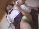 【Personal shooting】Shaved pan? A weisetsu chiropractor is covered in lotion on a loli school girl and sexually harassed!