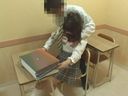 【**】The homeroom teacher who was while staying after school and studying ** started rubbing beautiful breasts