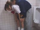 【**】I was stripped of my sporty underwear and humiliated in the toilet after school by the Weisetsu club activity advisor **・