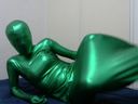 Zentai Glossy Mermaid (Layering / Restraint / Electric Vibrator / Ball Gag)