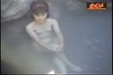 【**】 【Bath】Complete open-air bath in Tohoku**! Iwa○ Mako beauty woman! The hair is exposed!