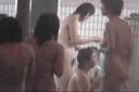 **！　Photograph taken in a super public bath!　~Tokyo Famous Women's University Synchro Club Training Camp Edition~