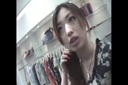 《**》Shop clerk's pounding chest chiller! Braless big appearance ♡