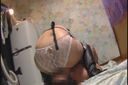 [Personal shooting] Deli lady and backing ◆ Plump mature woman whips & strap-on ♪ to M man