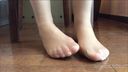 [Body parts fetish: legs / legs] Model feet / legs 3 (up) during a meeting@素人美人モデル個人撮影会