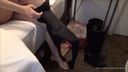 [Full HD] Amateur model feet / legs changing pantyhose [Fetish: stockings, tights, boots, panchira]