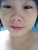 【Smartphone selfie】Chinese big breasts chubby girl "Kupaa" ❤ with smartphone selfie