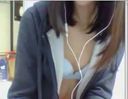 [Live chat] A Korean girl who peels off the whites of her eyes and cums with masturbation is too amazing!