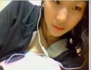 [Live chat] A Korean girl who peels off the whites of her eyes and cums with masturbation is too amazing!