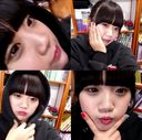 【Smartphone selfie】A must-see! Black hair Patsun Geki Kawa Girl's serious juice masturbation❤ ❤