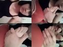 【Smartphone selfie】A must-see! Black hair Patsun Geki Kawa Girl's serious juice masturbation❤ ❤