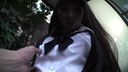 [Personal shooting video] Cute to hear anything you say ** Outdoor exposure masturbation